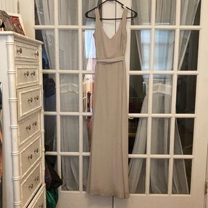 Show Me Your Mumu Jenn Maxi Dress in Show Me the Ring Crisp, bridesmaid dress